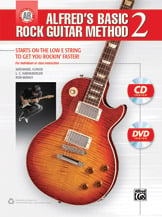 Alfred's Basic Rock Guitar Method #2 Guitar and Fretted sheet music cover Thumbnail